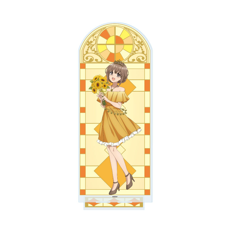 BIGアクリルスタンド 青春ブタ野郎シリーズ 08 梓川花楓 フラワードレスVer.(描き下ろしイラスト)【予約商品】