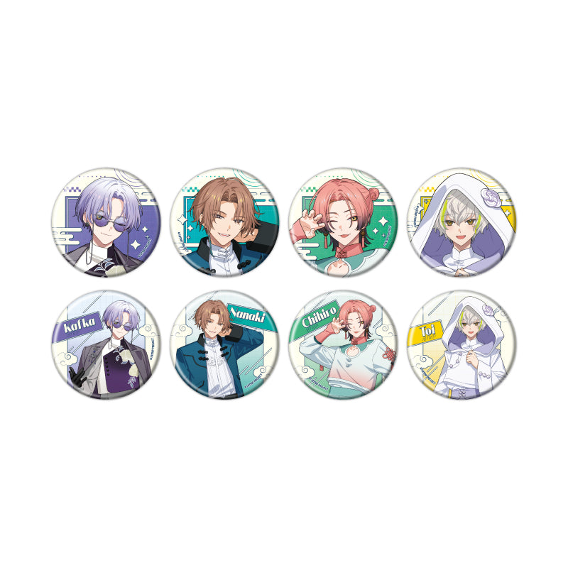 【Box/8】缶バッジ 18TRIP 11 チャイナVer.(描き下ろしイラスト)【予約商品】