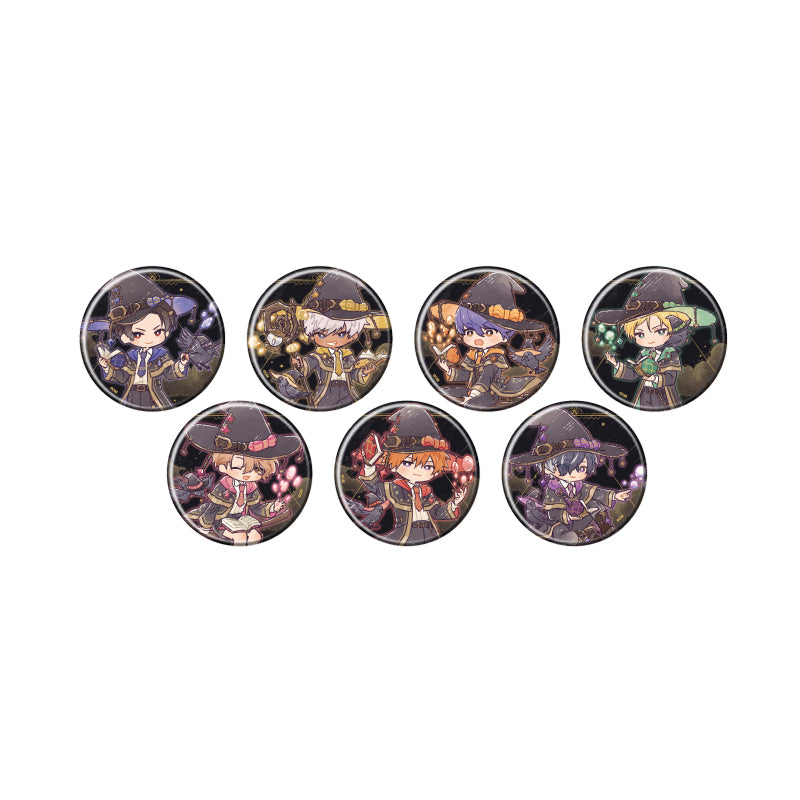 【Box/7】缶バッジ Obey Me! Nightbringer 51 魔法使いVer.(レトロアートイラスト)【予約商品】