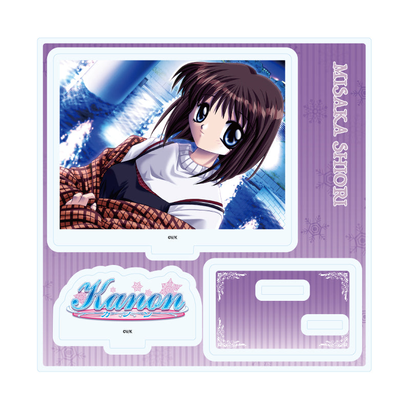 アクリルスタンドプレート Kanon 04 美坂栞(公式イラスト)【予約商品】