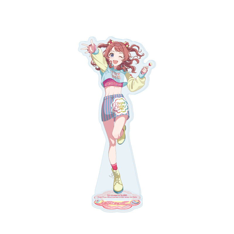 アクリルスタンド 学園アイドルマスター×チュッパチャプス 01 花海咲季(描き下ろしイラスト)【予約商品】