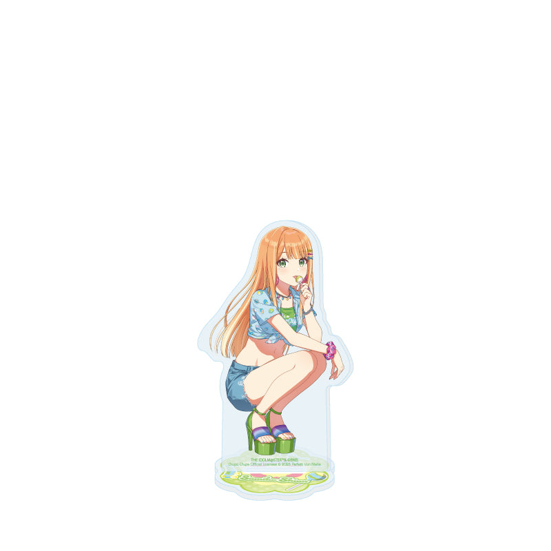 アクリルスタンド 学園アイドルマスター×チュッパチャプス 08 紫雲清夏(描き下ろしイラスト)【予約商品】