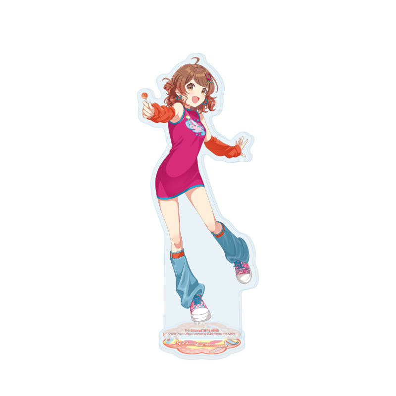 アクリルスタンド 学園アイドルマスター×チュッパチャプス 12 花海佑芽(描き下ろしイラスト)【予約商品】