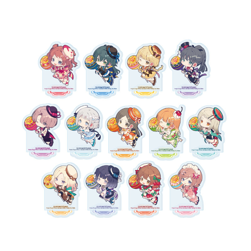【Box/13】アクリルぷちスタンド 学園アイドルマスター×チュッパチャプス 01 ミニキャライラスト【予約商品】