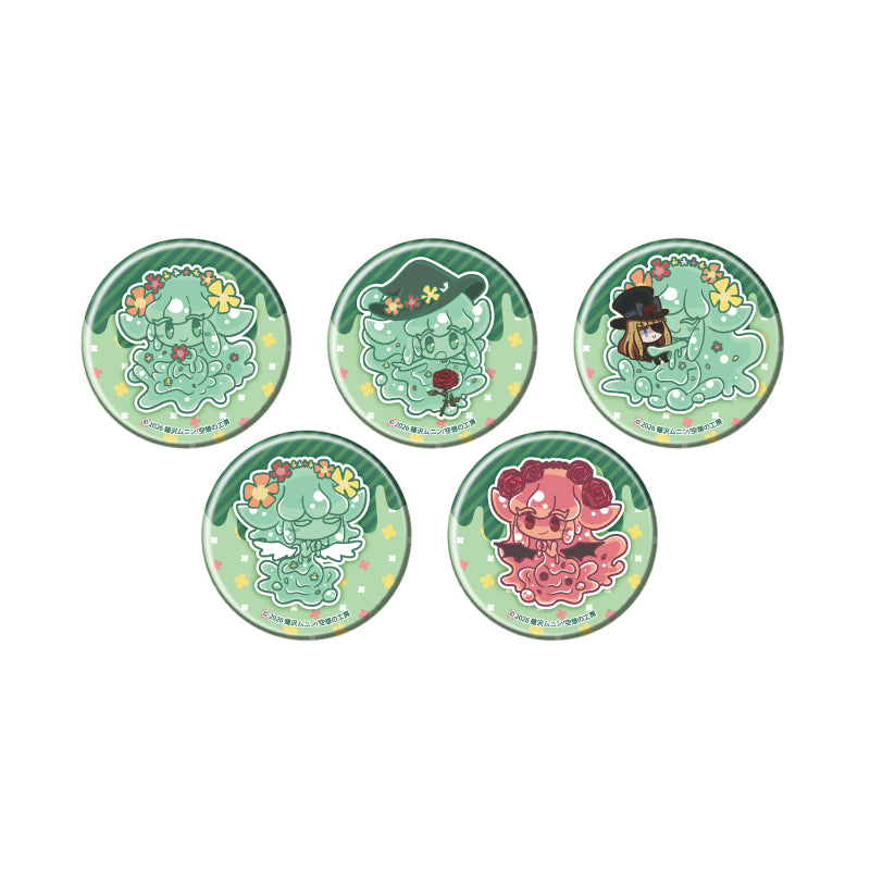 【Box/5】缶バッジ ▼スライム娘は人間と友達になりたいようだ+ 01 描き下ろしイラスト【予約商品】