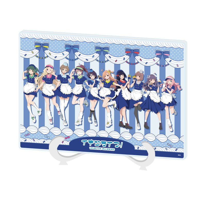 アクリルアートボード A5サイズ イキヅライブ! LOVELIVE! BLUEBIRD 01 クレープVer.(描き下ろしイラスト)【予約商品】