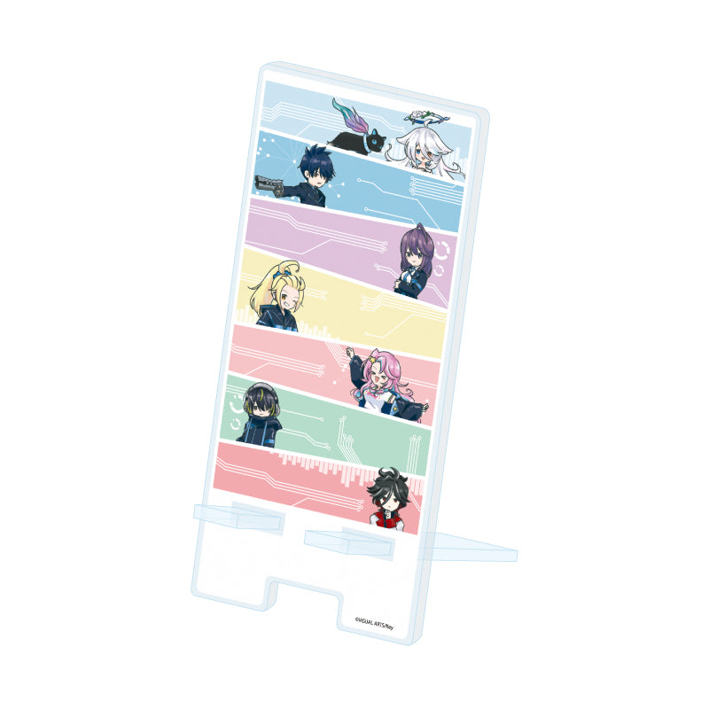 スマキャラスタンド 虹彩都市 01 コマ割りデザイン(グラフアートイラスト)【予約商品】