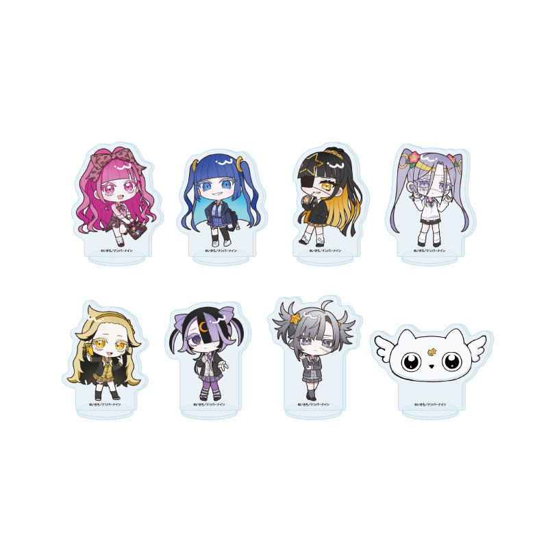 【Box/8】アクリルぷちスタンド 魔法少女ピンクブルー 01 ギャルVer.(公式&描き起こしイラスト)【予約商品】