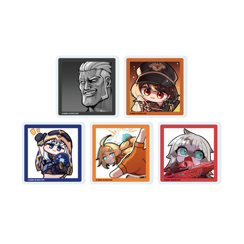 【Box/5】アクリルプレートバッジ エターナルリターン 02 公式イラスト【予約商品】
