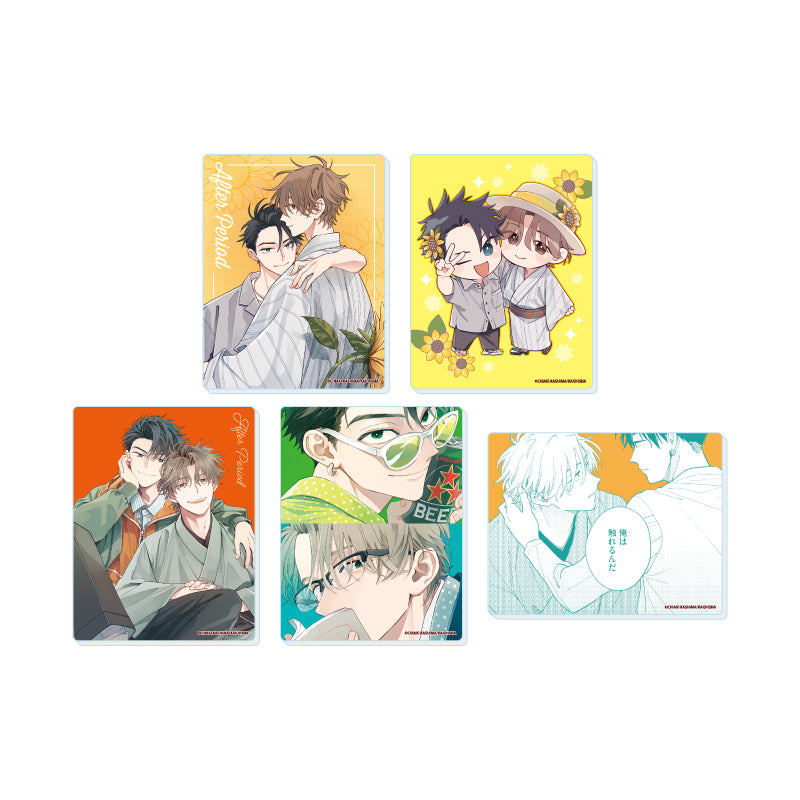 【Box/5】アクリルカード アフターピリオド 01 公式&描き下ろしイラスト【予約商品】