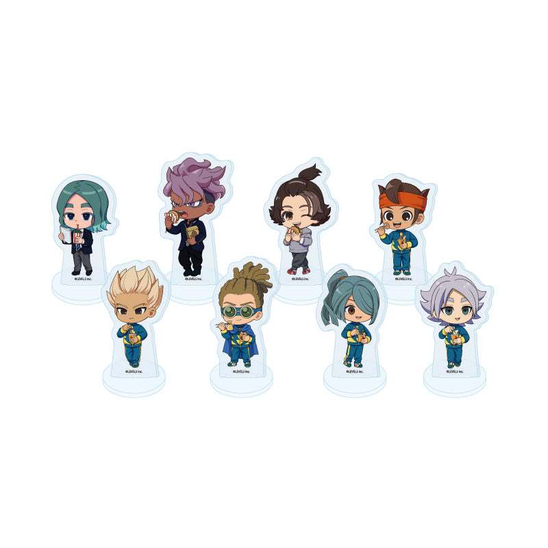 【Box/8】アクリルぷちスタンド イナズマイレブン 英雄たちのヴィクトリーロード 03 食べ歩きVer.(ミニキャライラスト)【予約商品】