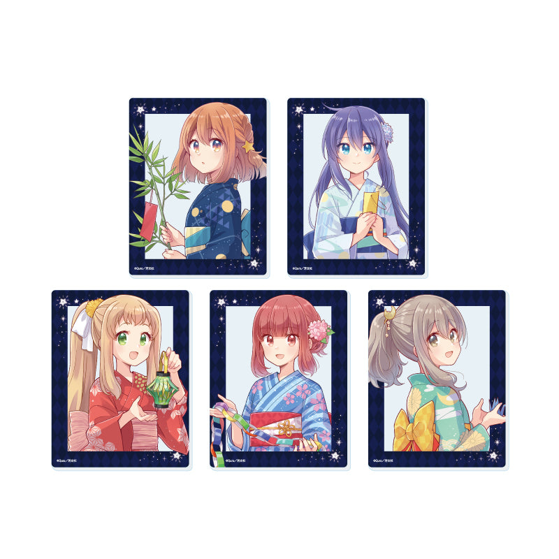 【恋する小惑星】初版全巻+5巻 収納BOX アクリルスタンド タペストリー 他 Box/5】アクリルカード 恋する小惑星 02 七夕Ver.(描き下ろしイラスト