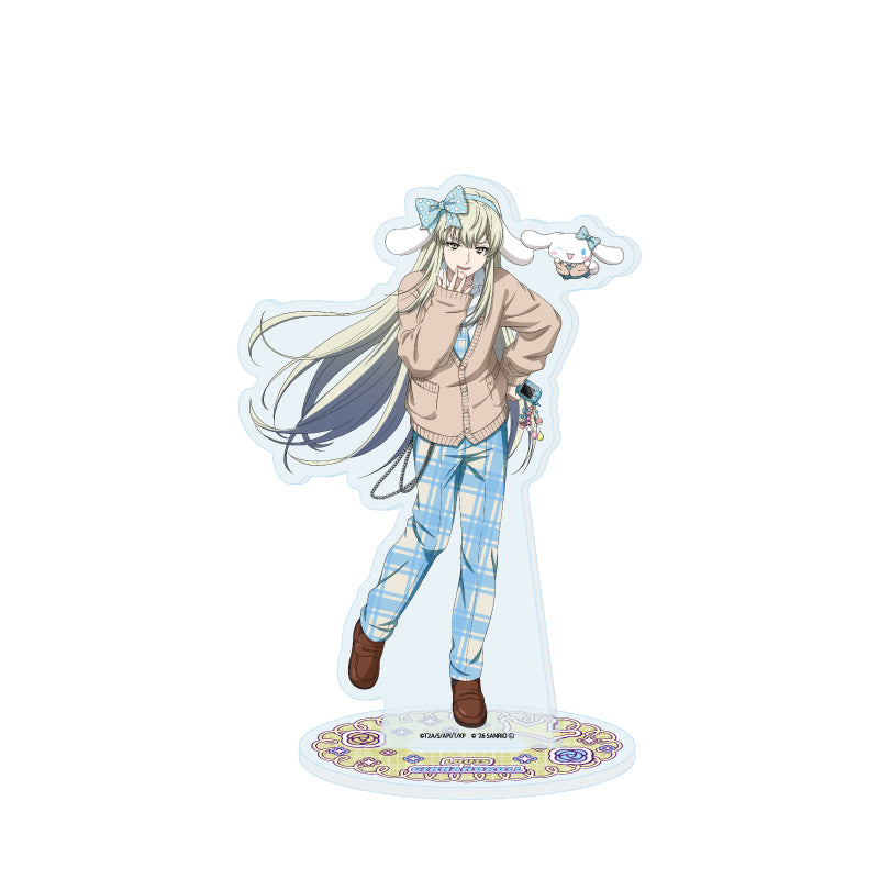 アクリルスタンド KING OF PRISM 10th ANNIVERSARY×サンリオキャラクターズ 18 如月ルヰ×シナモロール【予約商品】