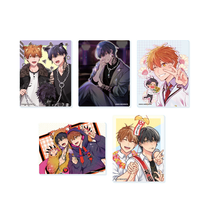 【Box/5】アクリルカード リラクトコミックス10周年記念フェア 01 アングラ系男子と初恋(既存&描き下ろしイラスト)【予約商品】