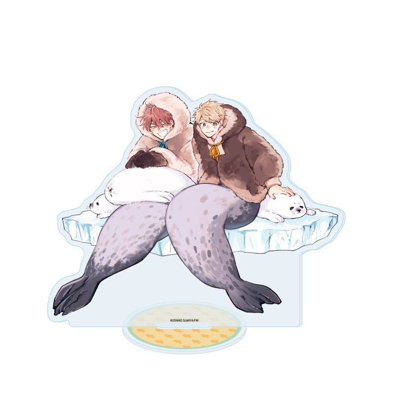 アクリルスタンド リラクトコミックス10周年記念フェア 03 かわにさざなみ(描き下ろしイラスト)【予約商品】