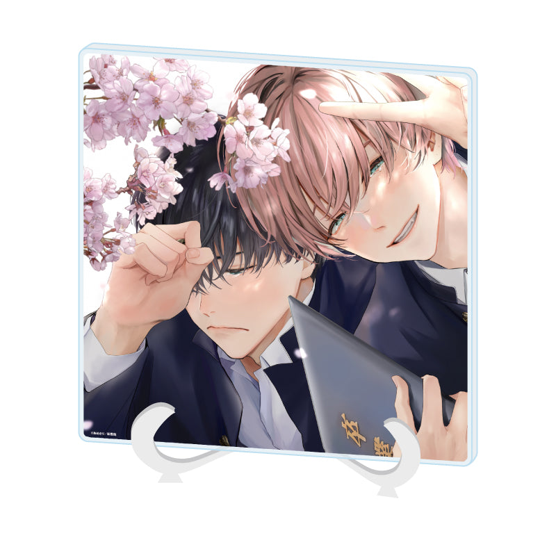 アクリルアートボード ちょっと待とうよ、春虎くん 01 春虎&スイ(公式イラスト)【予約商品】