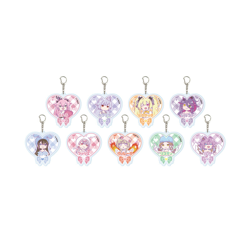 Box/9】アクリルキーホルダー 白猫プロジェクト 10 ゆめカワイイVer