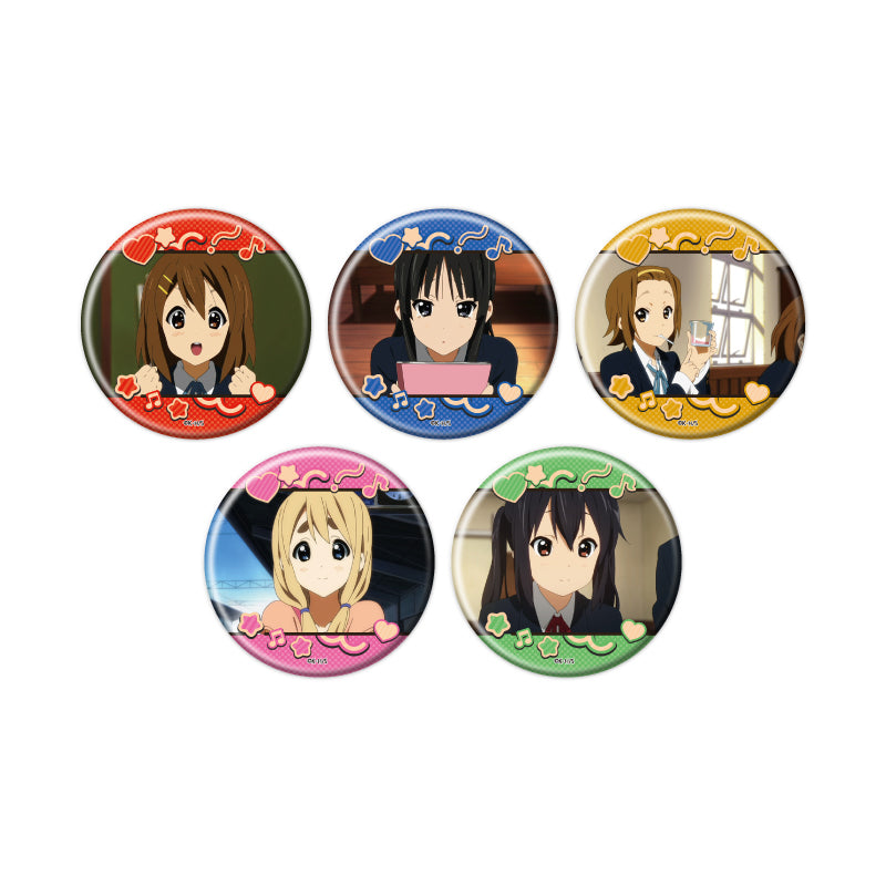 【Box/5】缶バッジ けいおん! 01 場面写イラスト【予約商品】