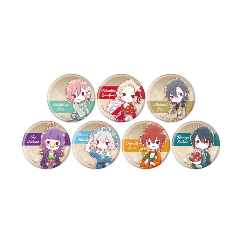【Box/7】缶バッジ ジャックジャンヌ 17 フォーマル+花Ver.(グラフアートイラスト)【予約商品】