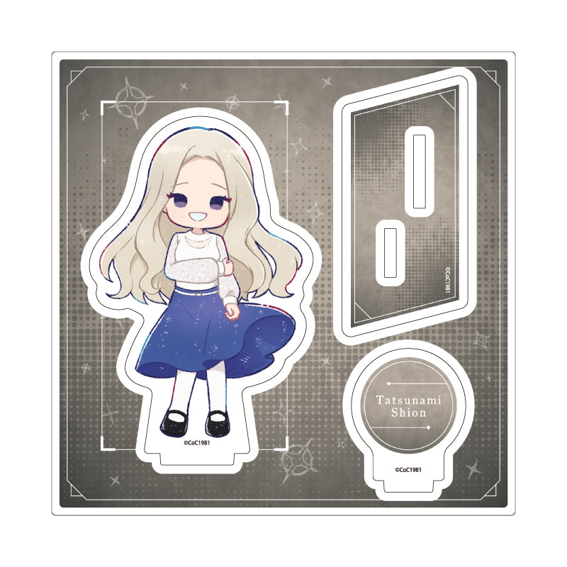 アクリルスタンドプレート プルガトリウムの夜 デストルドーの使者 07 立浪紫音(グラフアートイラスト)【予約商品】