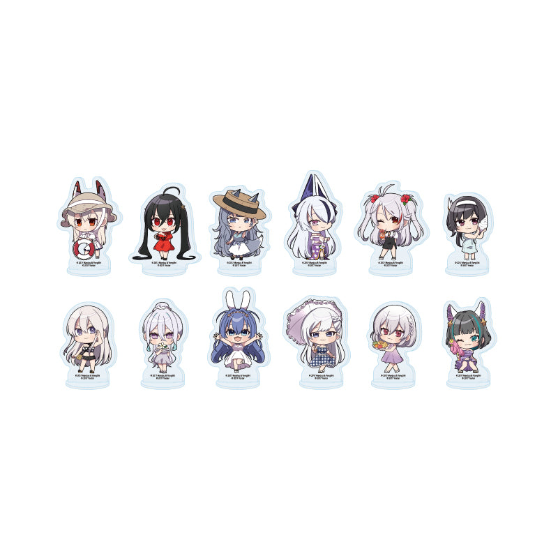 【Box/12】アクリルぷちスタンド アズールレーン 01 サマードレスVer.(ミニキャライラスト)【予約商品】