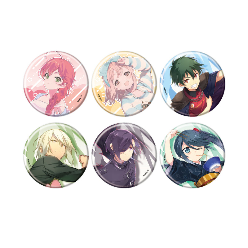 【Box/6】缶バッジ はたらく魔王さま! 01 公式&描き下ろしイラスト【予約商品】