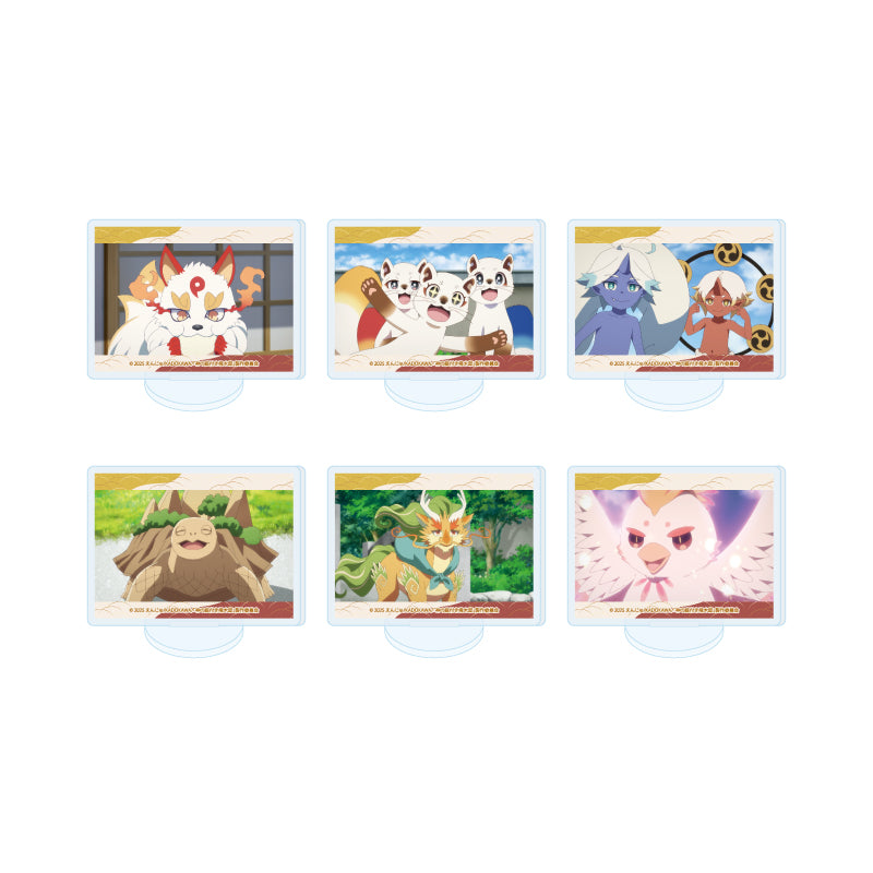 【Box/6】アクリルぷちスタンド 神の庭付き楠木邸 01 場面写イラスト【予約商品】