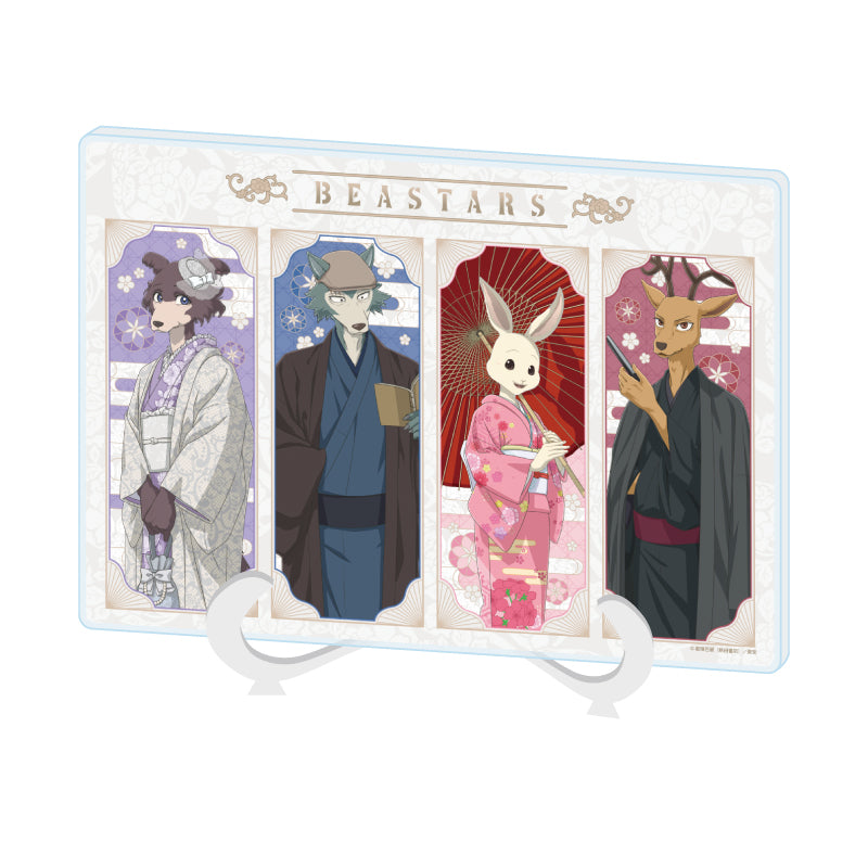 アクリルアートボード A5サイズ BEASTARS FINAL SEASON 03 着物Ver. コマ割りデザイン(描き下ろしビジュアル)【予約商品】
