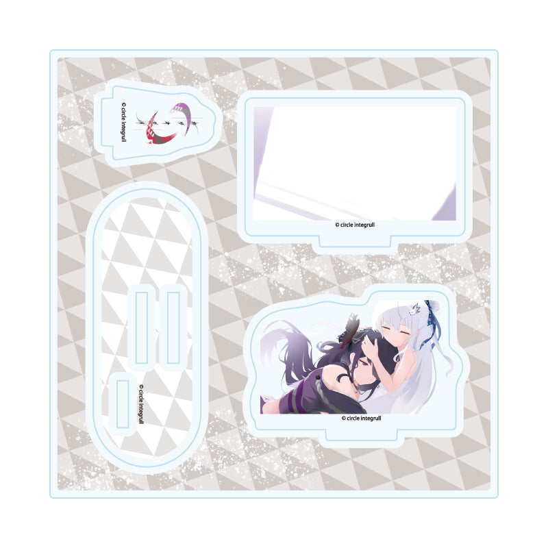アクリルスタンドプレート カタネガイ 03 凪&夜実 A(公式イラスト)【予約商品】