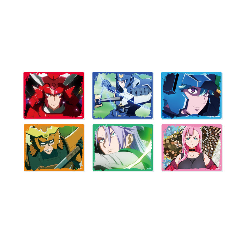 【Box/6】アクリルカード 鎧真伝サムライトルーパー 01 公式イラスト【予約商品】