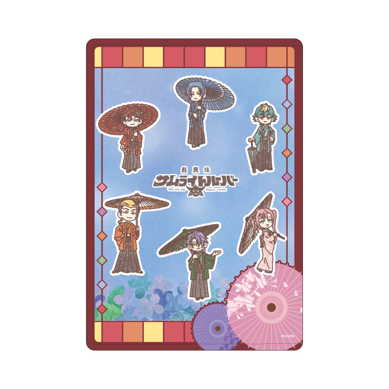 キャラクリアケース 鎧真伝サムライトルーパー 01 集合画(レトロアートイラスト)【予約商品】