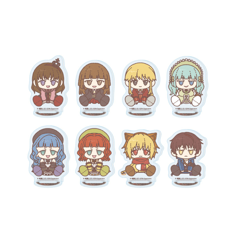 【Box/8】アクリルぷちスタンド うみねこのなく頃に 22 ぽてぬいアート【予約商品】