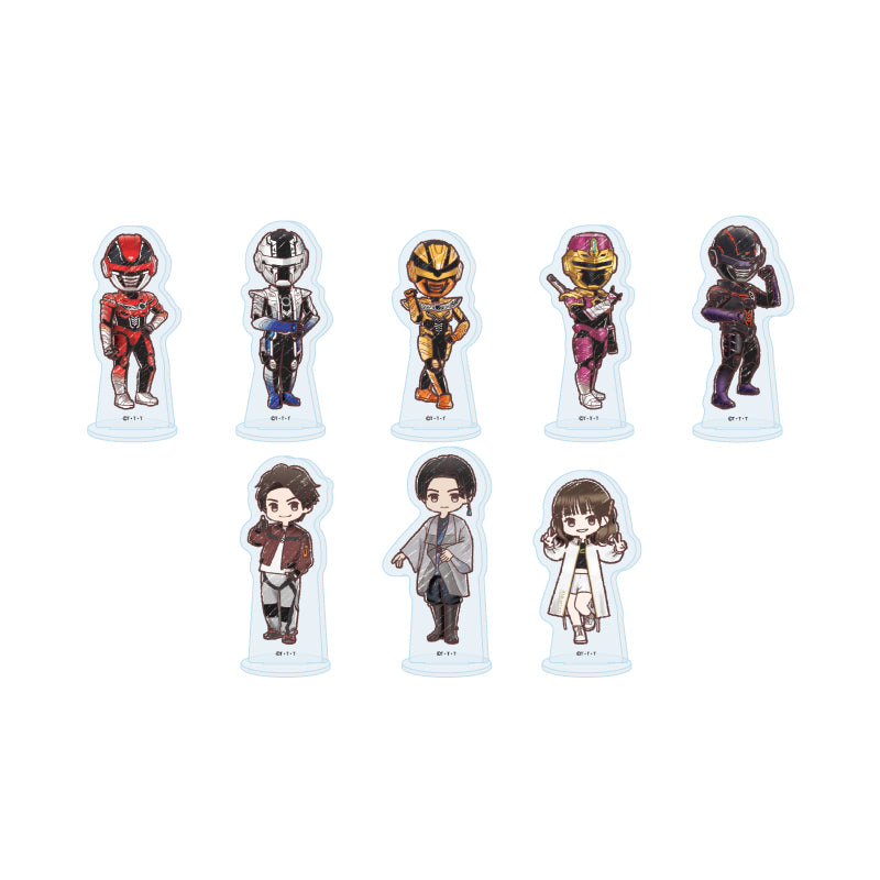 【Box/8】アクリルぷちスタンド 超宇宙刑事ギャバン インフィニティ 01 グラフアートイラスト【予約商品】