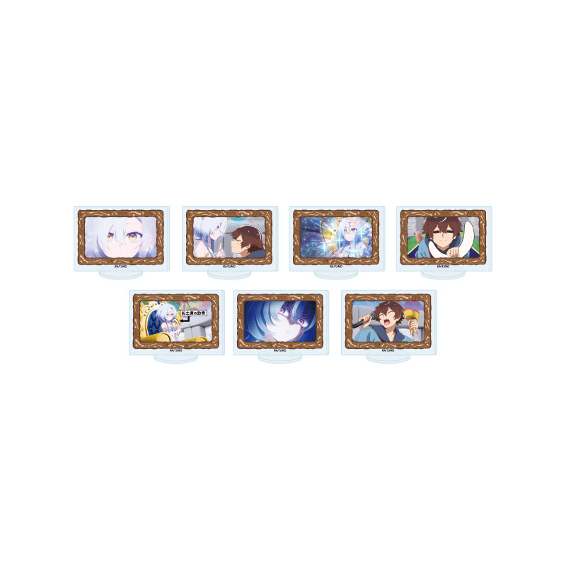 【Box/7】アクリルぷちスタンド 女神「異世界転生何になりたいですか」俺「勇者の肋骨で」 01 場面写イラスト【予約商品】