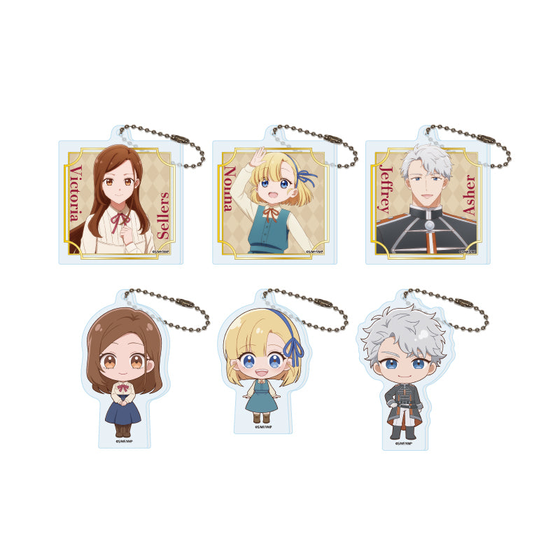 【Box/6】アクリルキーホルダー 手札が多めのビクトリア 01 公式イラスト【予約商品】
