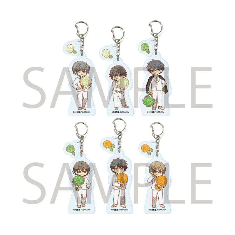 【Box/6】パーツ付きアクリルキーホルダー 中村春菊先生 01 レトロアートイラスト【予約商品】
