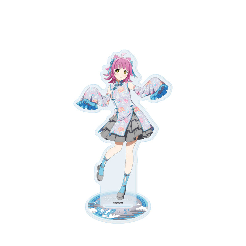 アクリルスタンド ラブライブ!虹ヶ咲学園スクールアイドル同好会 41 サマーチャイナVer. 天王寺璃奈(描き下ろしイラスト)【予約商品】