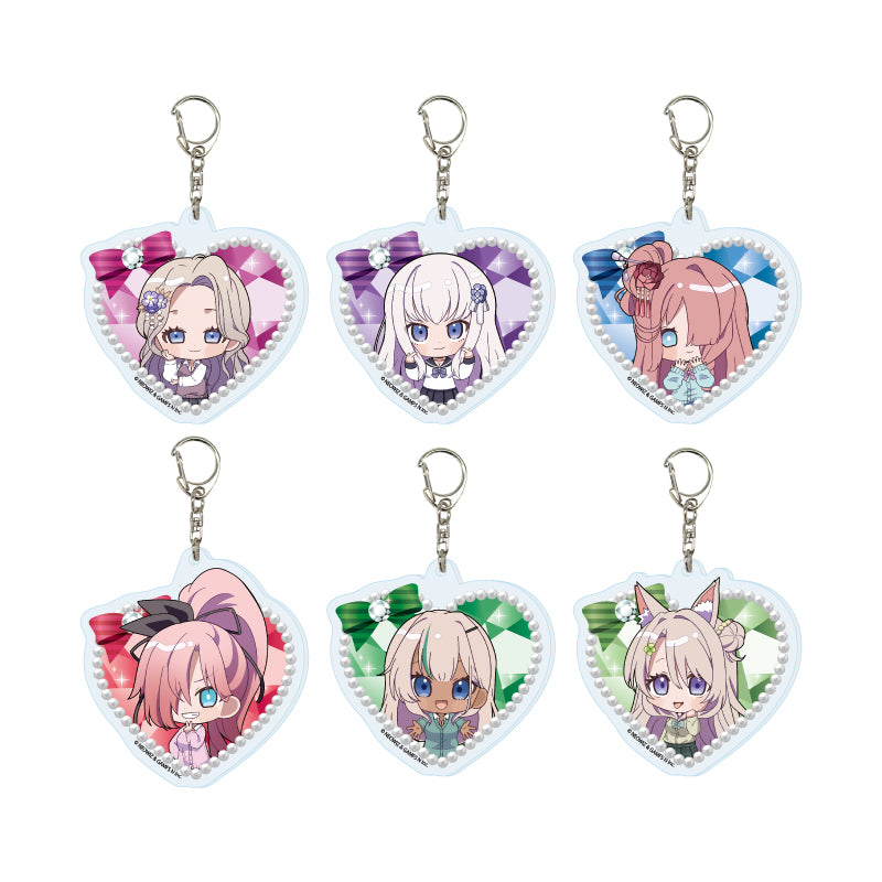 【Box/6】アクリルキーホルダー ブラウンダスト2 01 平成ギャルVer.(ミニキャライラスト)【予約商品】