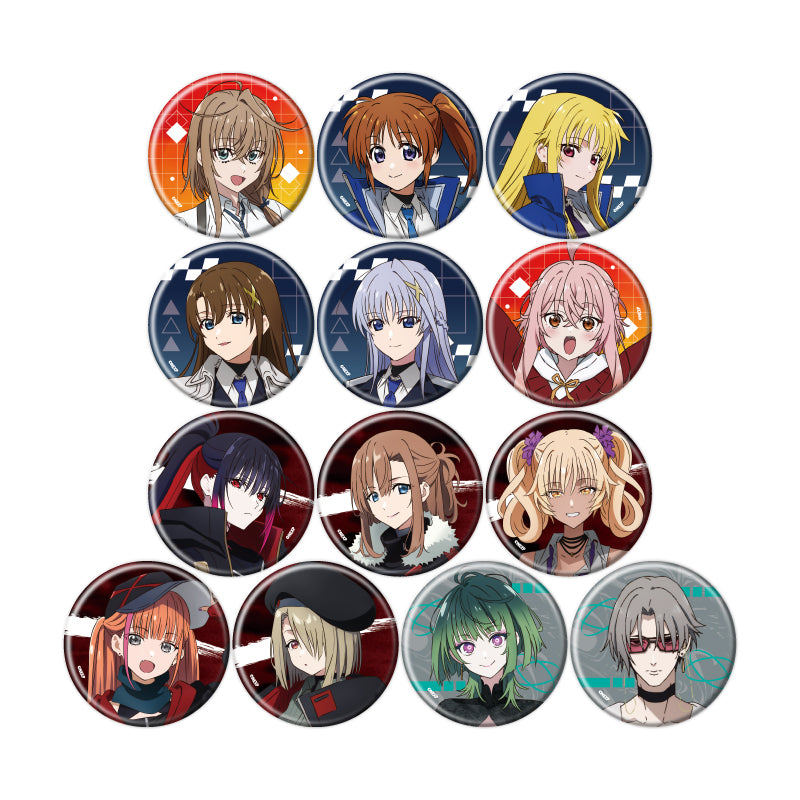 【Box/13】缶バッジ 魔法少女リリカルなのは EXCEEDS Gun Blaze Vengeance 01 公式イラスト【予約商品】