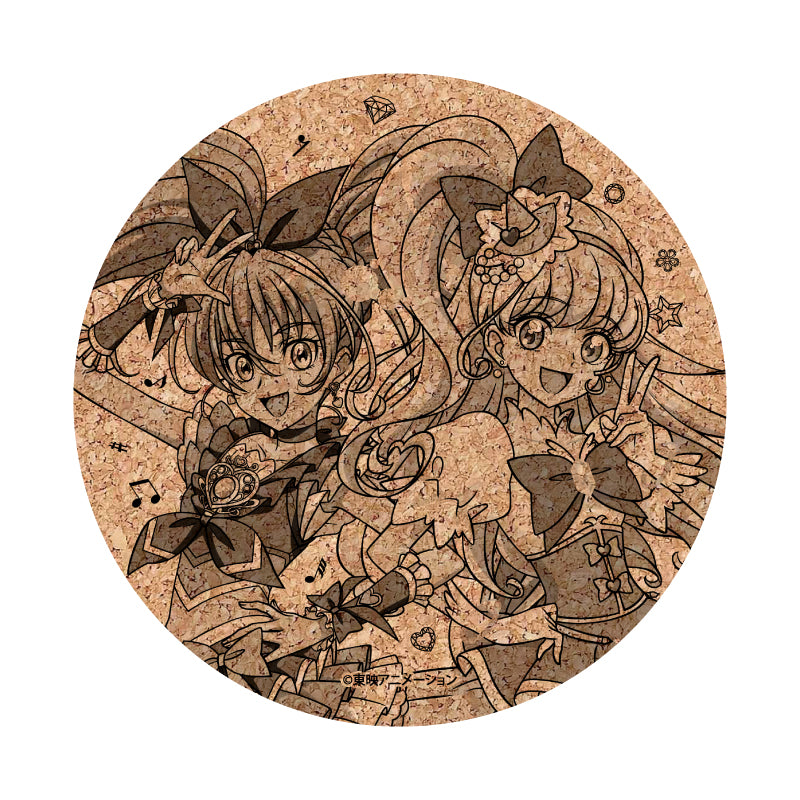 コルクコースター スイートプリキュア♪ 魔法つかいプリキュア! 06 キュアメロディ&キュアミラクル【予約商品】