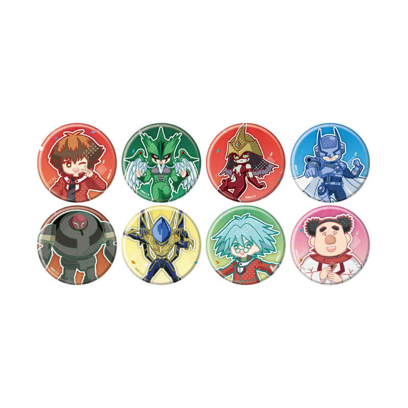 【Box/8】缶バッジ 遊☆戯☆王デュエルモンスターズGX 14 POP Artイラスト【予約商品】