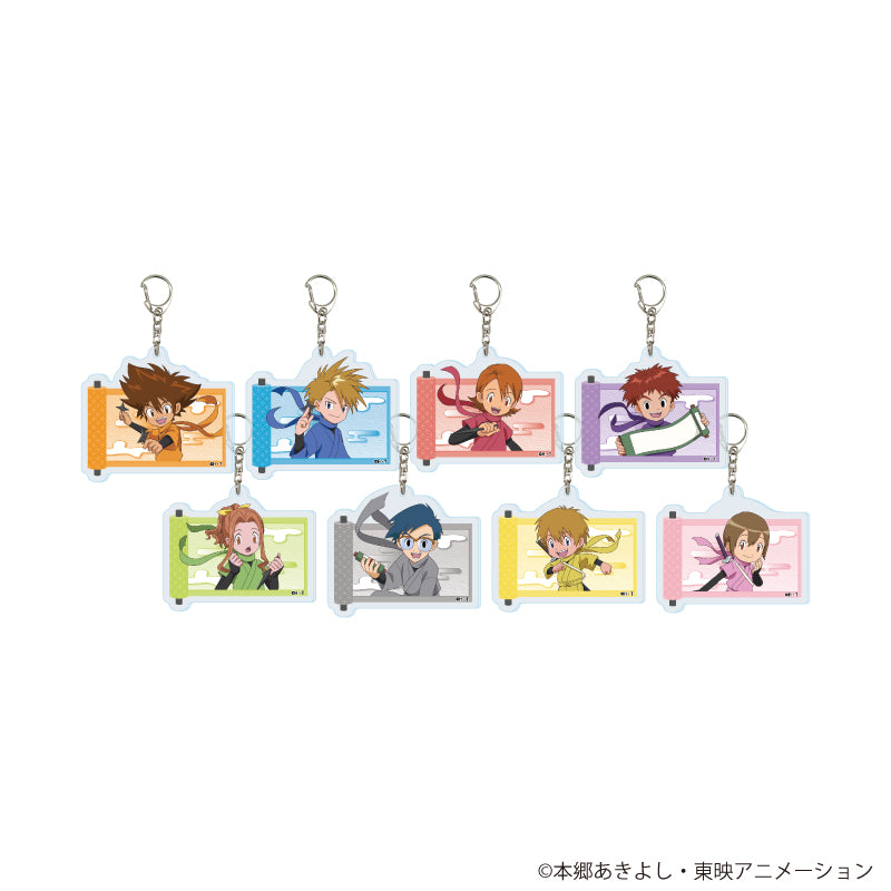【Box/8】アクリルキーホルダー デジモンアドベンチャー 15 忍者Ver.(描き下ろしイラスト)【予約商品】