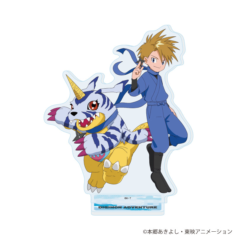 アクリルスタンド デジモンアドベンチャー 26 石田ヤマト&ガブモン 忍者Ver.(描き下ろしイラスト)【予約商品】