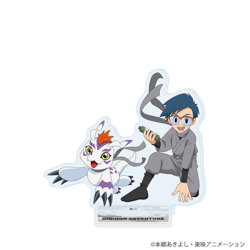 アクリルスタンド デジモンアドベンチャー 30 城戸丈&ゴマモン 忍者Ver.(描き下ろしイラスト)【予約商品】