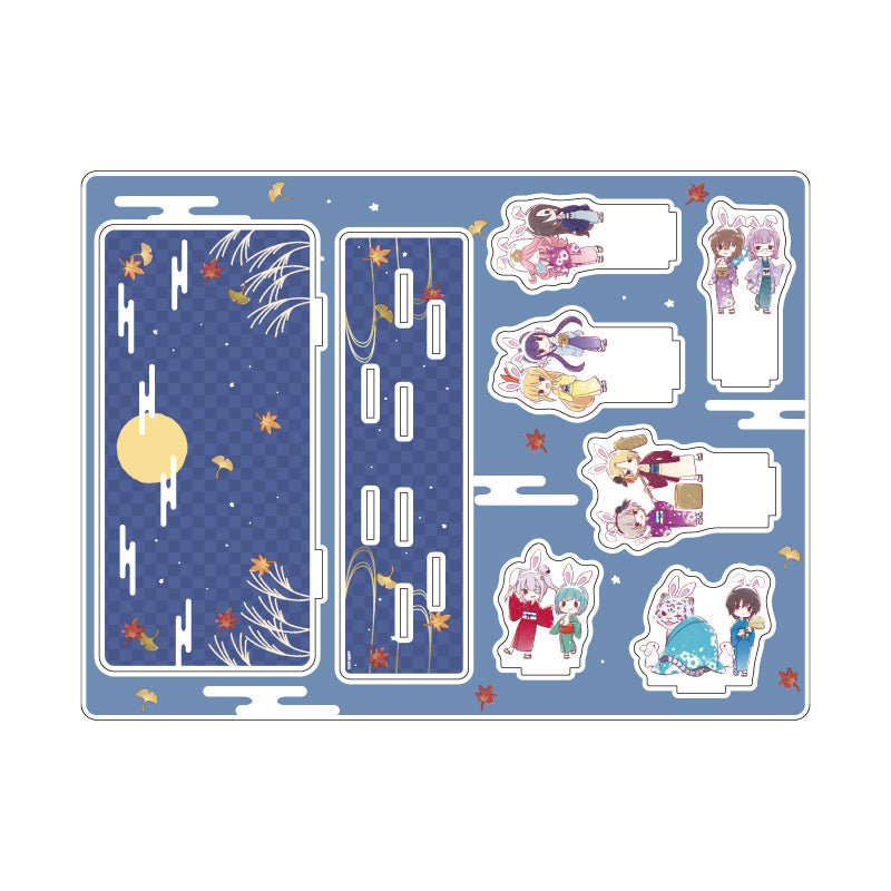 アクリルジオラマ ヘブンバーンズレッド 10 31B&31C お月見Ver.(グラフアートイラスト)【予約商品】
