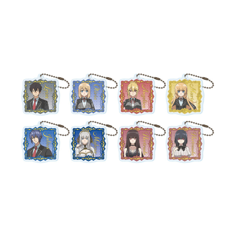 【Box/8】アクリルキーホルダー 乙女ゲー世界はモブに厳しい世界です2 01 公式イラスト【予約商品】