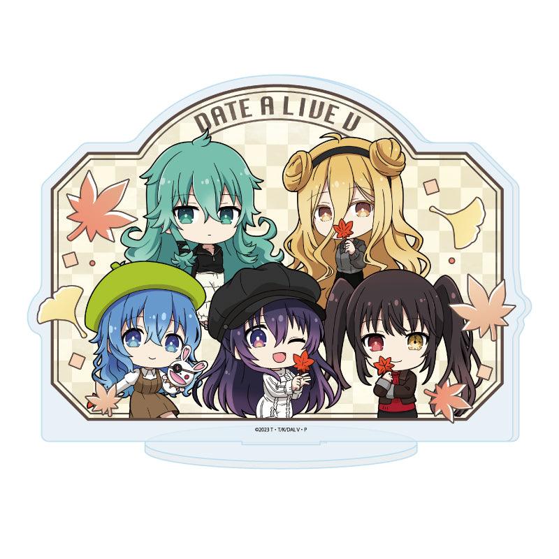 アクリルスタンド デート・ア・ライブV 01 集合デザイン(ミニキャライラスト)【予約商品】
