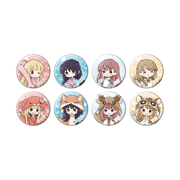 【Box/8】缶バッジ 超かぐや姫! 05 お泊まり会&着ぐるみパジャマ(グラフアートイラスト)【予約商品】
