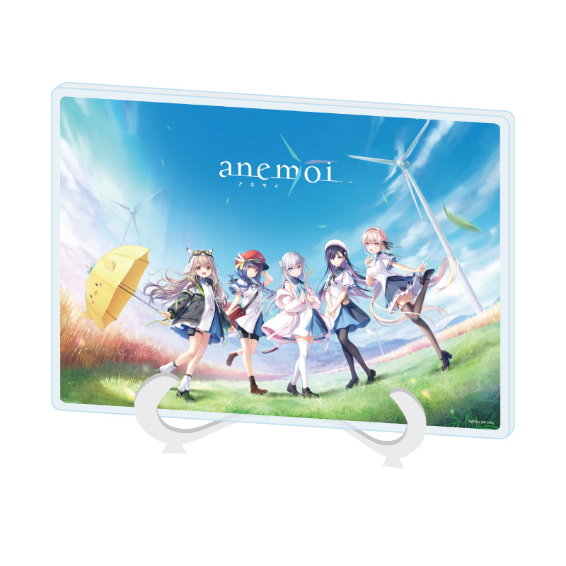 アクリルアートボード A5サイズ anemoi -アネモイ- 01 集合デザイン(公式イラスト)【予約商品】