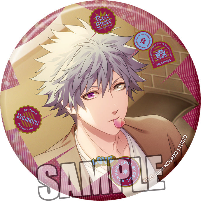 うたの☆プリンスさまっ♪ BIGホログラム缶バッジ Best Shots from Everyday Life Ver. 黒崎蘭丸【予約商品】